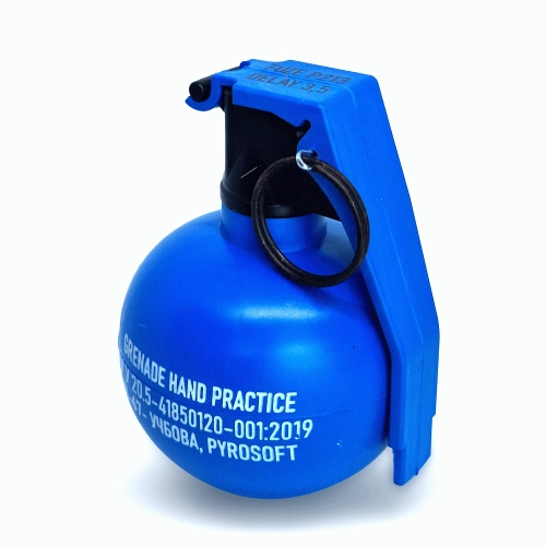 Granat rozpryskowy treningowy PYROSOFT P-67 NATO PRACITAL BLUE